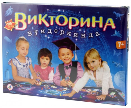 Игра настольная «Викторина вундеркинда», 7+