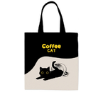 Шопер (сумка) Meshu с карманом, 330×400 мм, Coffee Cat Шопер (сумка) Meshu с карманом, 330×400 мм, Coffee Cat