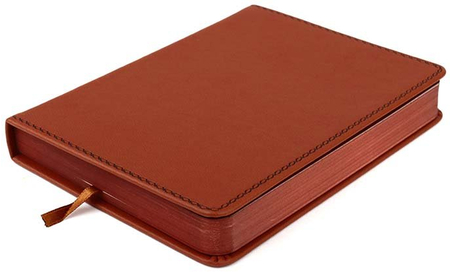 Ежедневник недатированный Kanzberg Premium Collection, 110*145 мм, 152 л., коричневый