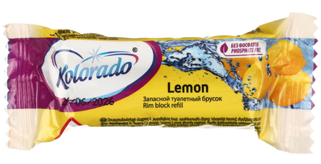 Сменный блок для унитаза Kolorado, 40 г, «Лимон»