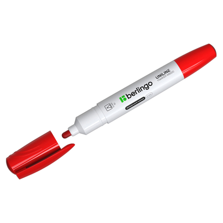 Маркер для вайтбордов Berlingo, красный
