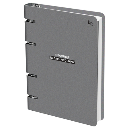 Тетрадь общая А5, 120 л. на кольцах BG, 160*210 мм, клетка, «Раньше было лучше» Тетрадь общая А5, 120 л. на кольцах BG, 160*210 мм, клетка, «Раньше было лучше»