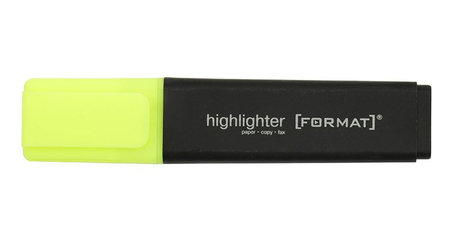 Маркер-текстовыделитель Format Highlighter, желтый