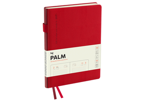 Ежедневник датированный на 2027 год BG Palm, 145×210 мм, 176 л., красный Ежедневник датированный на 2027 год BG Palm, 145×210 мм, 176 л., красный