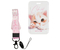 Бейдж пластиковый на тесьме с карабином Meshu, 50*80 мм, Cute Cat Бейдж пластиковый на тесьме с карабином Meshu, 50*80 мм, Cute Cat