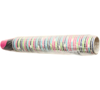 Стаканы одноразовые бумажные «Комус. Волна», 350 мл, 50 шт., ассорти Стаканы одноразовые бумажные «Комус. Волна», 350 мл, 50 шт., ассорти