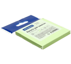 Бумага для заметок с липким краем OfficeSpace, 76×76 мм, 1 блок×80 л., зеленая