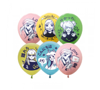 Шары воздушные «ПатиБум», 25 шт., 10"/30 см, «Девчонки Аниме», ассорти