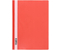 Папка-скоросшиватель пластиковая А4 OfficeSpace, толщина пластика 0,12 мм, красная