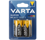 Батарейка солевая Varta Super Heavy Duty, C, R14, 1.5V, 2 шт.