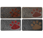 Коврик придверный полиэстровый Sima-Land, 40×70 см, «Лапка», ассорти