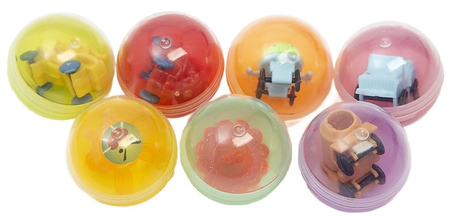 Игрушка-сюрприз в шаре, диаметр 3,2 см, ассорти