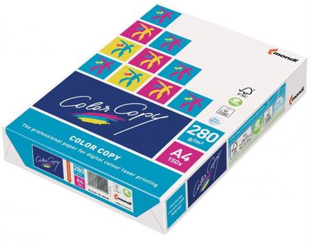 Бумага офисная Color Copy, А4 (210*297 мм), 280 г/м2, 150 л.