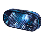 Пенал-косметичка Brauberg Oblong, 220×90×50 мм, Lines