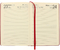 Ежедневник датированный на 2021 год Paragraph (А5), 145*210 мм, 176 л., красный