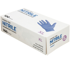 Перчатки нитриловые одноразовые Nitrile, размер XL, 50 пар (100 шт.), фиолетовые