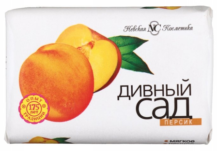 Мыло туалетное «Дивный сад» , 90 г, «Персик» Мыло туалетное «Дивный сад» , 90 г, «Персик»