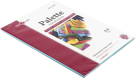 Бумага офисная цветная Palette Medium, А4 (210*297 мм), 80 г/м2, медиум, 50 л., голубая