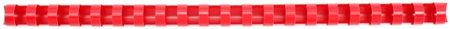 Пружина пластиковая StarBind, 14 мм, красная