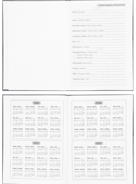 Ежедневник недатированный Collezione А5, 150*205 мм, 64 л., «Абстрактная геометрия-5» Ежедневник недатированный Collezione А5, 150*205 мм, 64 л., «Абстрактная геометрия-5»