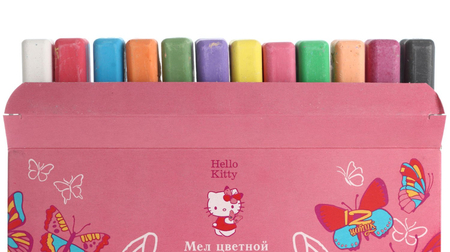 Мел цветной Hello Kitty, 12 шт.