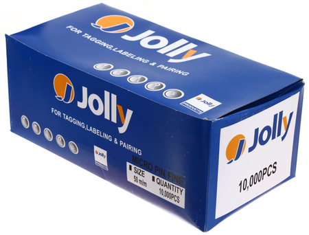 Ярлыкодержатели Jolly, длина 50 мм, для тонких тканей (цена за 10000 шт.)