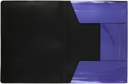 Папка пластиковая на резинке Berlingo Skyline, толщина пластика 0,5 мм, фиолетовая