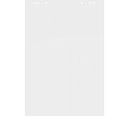 Блок бумажный для флипчартов Brauberg Standard, 67,5×98 см, 20 л., белый