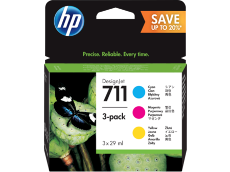 Картридж HP P2V32A (№711), ресурс 29 мл*3 шт., 3 цвета Картридж HP P2V32A (№711), ресурс 29 мл*3 шт., 3 цвета