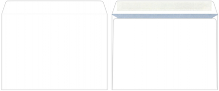 Конверт почтовый 162*229 мм (С5), силикон, чистый, запечатка Конверт почтовый 162*229 мм (С5), силикон, чистый, запечатка