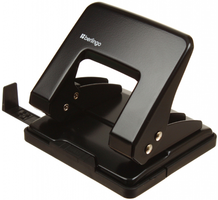 Дырокол Berlingo, 105*98 мм, 20 л., черный Дырокол Berlingo, 105*98 мм, 20 л., черный