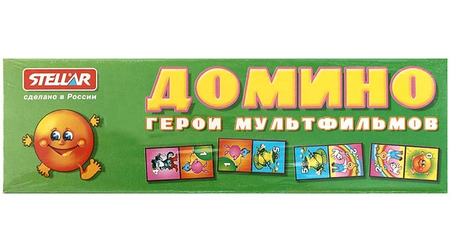 Игра настольная «Домино», «Герои мультфильмов», №3