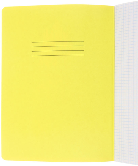 Тетрадь общая А4, 60 л. на скобе Bright!, 200*275 мм, клетка, «Дизайн-1»