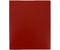Папка пластиковая на 4-х кольцах inФормат, толщина пластика 0,7 мм, красная Папка пластиковая на 4-х кольцах inФормат, толщина пластика 0,7 мм, красная