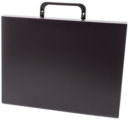 Портфель пластиковый «Регистр», 325*250*25 мм, черный