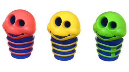 Точилка пластиковая Croc, 2 отверстия, с контейнером, ассорти (цена за 1 шт.) Точилка пластиковая Croc, 2 отверстия, с контейнером, ассорти (цена за 1 шт.)