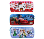 Пенал школьный однокамерный, 210×90 мм, ассорти