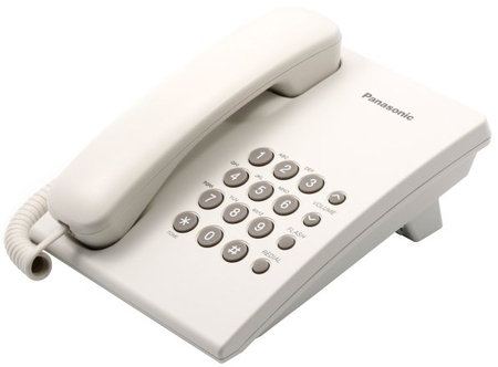 Телефон KX-TS2350RU Panasonic, белый