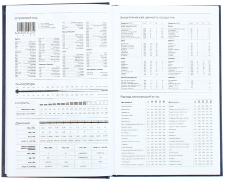 Ежедневник датированный на 2026 год BG, 135*205 мм, 168 л., синий