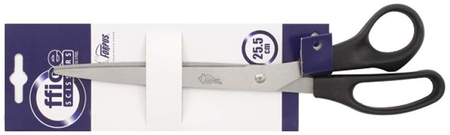 Ножницы канцелярские Forpus, 255 мм, ручки черные