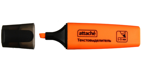 Маркер-текстовыделитель Attache Colored, оранжевый