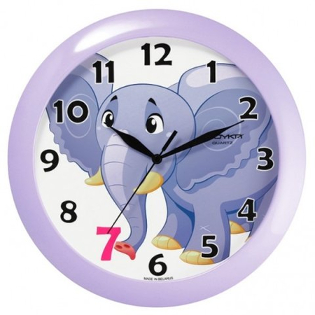 Часы настенные «Тройка», «Слоненок»