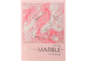 Книжка записная Materials, 110×150 мм, 80 л., точки, Marble