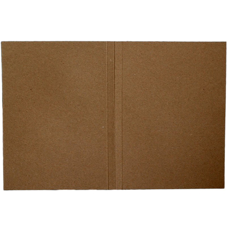 Обложка картонная «Дело» (без металлического скоросшивателя), А4, плотность 470 г/м2, немелованная, серая