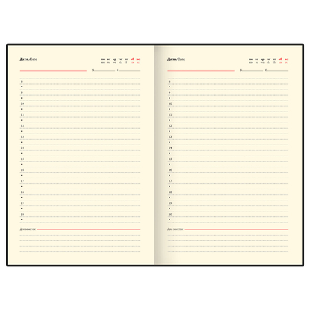 Ежедневник недатированный с ручкой Brauberg Style (в подарочной коробке), 145*210 мм, 160 л., зеленый