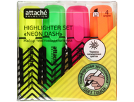 Набор маркеров-текстовыделителей Attache Selection