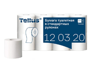Бумага туалетная Tellus Premium