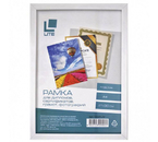 Фоторамка пластиковая Lite, 21×30 см, белая