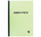 Книга учета Staff Manager, 200×290 мм, 96 л., линия, зеленая