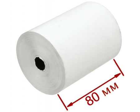 Лента чековая термочувствительная «НБК-Рол», Т 80*12*60 мм, 50 м